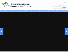 Tablet Screenshot of huntingdoncd.org